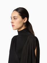 Charger l'image dans la galerie, Black Drops Of Light Earrings - Nina Ricci