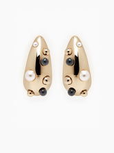 Load image into Gallery viewer, Gold Drops Of Light Earrings - Nina Ricci