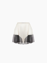 Charger l'image dans la galerie, Cream Mini Satin Skirt - Nina Ricci