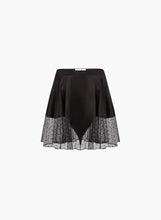 Charger l'image dans la galerie, Black Mini Satin Skirt - Nina Ricci