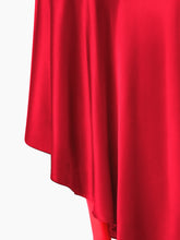 Cargar imagen en el visor de la galería, Red Asymmetric Draped Skirt - Nina Ricci