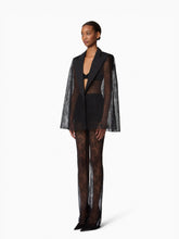 Cargar imagen en el visor de la galería, Lace Blazer-Inspired Cape - Nina Ricci