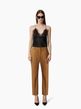 Load image into Gallery viewer, Brown Straight Wool Pants - Nina Ricci