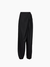 Charger l'image dans la galerie, Black Large Draped Pants - Nina Ricci