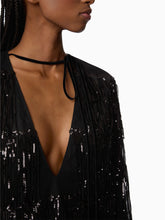 Cargar imagen en el visor de la galería, Mini Sequin Fringe Dress - Nina Ricci