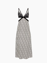 Load image into Gallery viewer, Printed Satin Dress - Nina Ricci