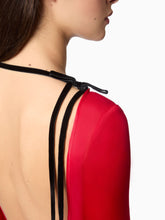 Load image into Gallery viewer, Red Backless Midi Dress - Nina Ricci