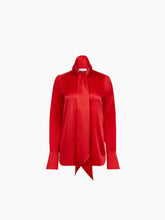 Load image into Gallery viewer, Lavalliere Satin Shirt - Nina Ricci