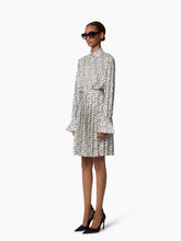 Load image into Gallery viewer, Logo-Print Satin Shirt - Nina Ricci