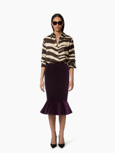 Charger l'image dans la galerie, Zebra-Print Satin Shirt - Nina Ricci