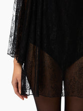 Load image into Gallery viewer, Lace Cape Bodysuit - Nina Ricci