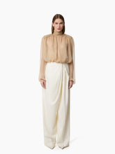 Load image into Gallery viewer, Highneck Silk Blouse - Nina Ricci