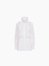 Cargar imagen en el visor de la galería, Oversized Collar Lavalliere Shirt - Nina Ricci