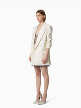 Charger l'image dans la galerie, White Oversized Tailored Blazer - Nina Ricci