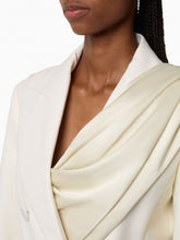 Charger l'image dans la galerie, White Tailored Blazer With Scarf - Nina Ricci