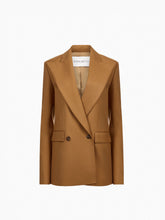 Load image into Gallery viewer, Brown Tobacco Double-Breasted Blazer - Nina Ricci