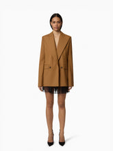 Load image into Gallery viewer, Brown Tobacco Double-Breasted Blazer - Nina Ricci