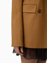 Load image into Gallery viewer, Brown Tobacco Double-Breasted Blazer - Nina Ricci