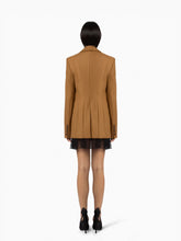 Load image into Gallery viewer, Brown Tobacco Double-Breasted Blazer - Nina Ricci