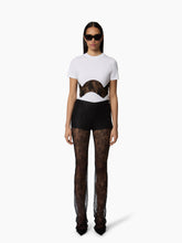 Charger l'image dans la galerie, White Lace Inserts T-Shirt - Nina Ricci