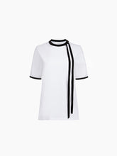 Charger l'image dans la galerie, White Bow Ruban T-Shirt - Nina Ricci