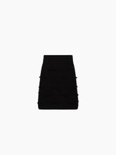 Charger l'image dans la galerie, Black Mini Knit Skirt - Nina Ricci