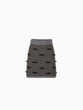 Load image into Gallery viewer, Grey Mini Knit Skirt - Nina Ricci