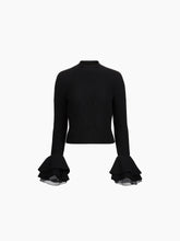 Load image into Gallery viewer, Ruffled Cuffs Sweater - Nina Ricci