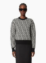 Load image into Gallery viewer, Black Logo-Print Sweater - Nina Ricci