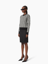 Load image into Gallery viewer, Black Logo-Print Sweater - Nina Ricci