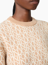 Load image into Gallery viewer, Beige Logo-Print Sweater - Nina Ricci