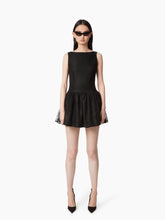Load image into Gallery viewer, MINI DRESS WITH PEPLUM BOTTOM - Nina Ricci