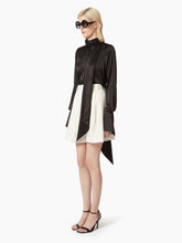 Load image into Gallery viewer, SATIN LAVALIERE SHIRT - Nina Ricci