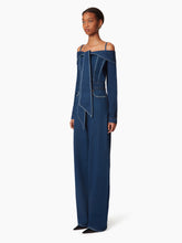 Charger l'image dans la galerie, OFF SHOULDER DENIM JACKET - Nina Ricci