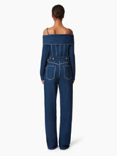 Charger l'image dans la galerie, OFF SHOULDER DENIM JACKET - Nina Ricci