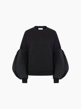 Charger l'image dans la galerie, KNITTED SWEATER WITH COCOON SLEEVES - Nina Ricci