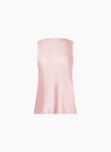 Load image into Gallery viewer, Pink Halterneck Silk Satin Top