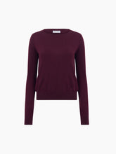 Charger l'image dans la galerie, Burgundy Open Back Sweater