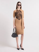 Charger l'image dans la galerie, Camel Cashmere Midi Dress