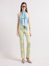 Load image into Gallery viewer, Flower Jacquard Straight Pants