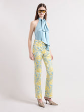 Load image into Gallery viewer, Flower Jacquard Straight Pants