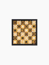 Load image into Gallery viewer, Checkered Silk Scarf