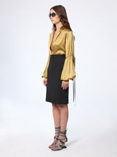 Load image into Gallery viewer, Midi Wool Skirt