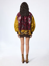 Load image into Gallery viewer, Jacquard Patchwork Bomber