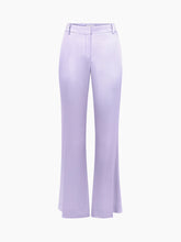 Charger l'image dans la galerie, Pantalon évasé en crêpe satiné