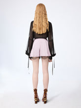 Load image into Gallery viewer, Mauve Mini Silk Satin Short