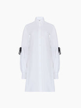 Cargar imagen en el visor de la galería, Shirt Dress With Bow Details