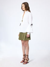 Load image into Gallery viewer, Poplin Shirt With Bow Details