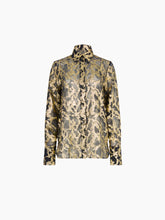 Charger l'image dans la galerie, Marble Gold Shirt With Bell Cuffs
