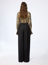 Charger l'image dans la galerie, Marble Gold Shirt With Bell Cuffs